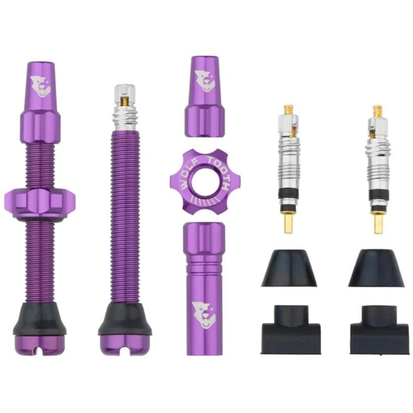 WO-TLV-KIT44-PRP::0::WO-TLV-KIT44-PRP::TUBELESS VALVE STEM KIT 44MM VIOLET