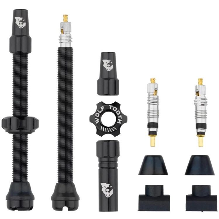 WO-TLV-KIT60-BLK::0::WO-TLV-KIT60-BLK::TUBELESS VALVE STEM KIT 60MM NOIR
