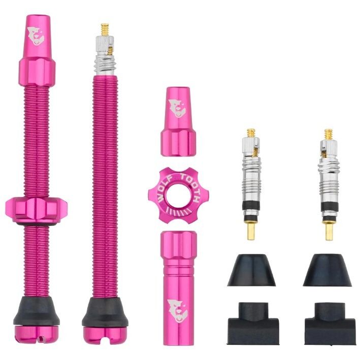 WO-TLV-KIT60-PNK::0::WO-TLV-KIT60-PNK::TUBELESS VALVE STEM KIT 60MM ROSE