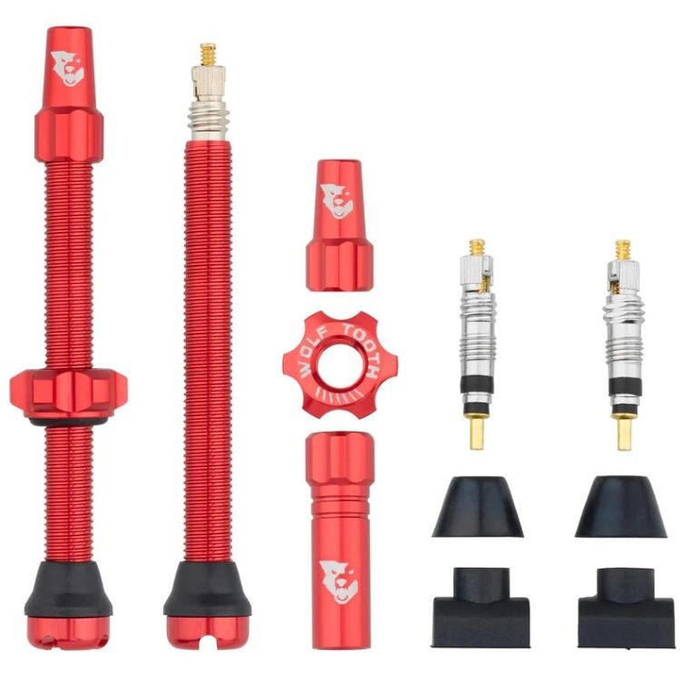 WO-TLV-KIT60-RED::0::WO-TLV-KIT60-RED::TUBELESS VALVE STEM KIT 60MM ROUGE