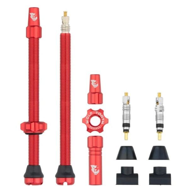 WO-TLV-KIT80-RED::0::WO-TLV-KIT80-RED::TUBELESS VALVE STEM KIT 80MM ROUGE