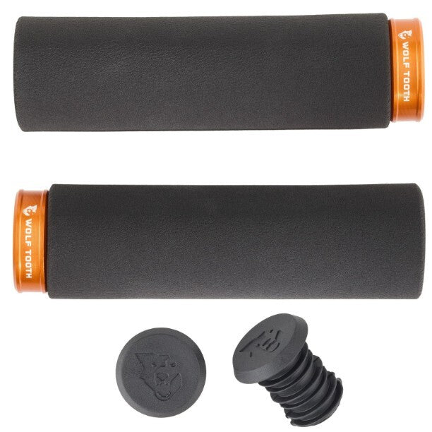 WO-TW-FPLCK-BLK-ORG::0::WO-TW-FPLCK-BLK-ORG::LOCK-ON FAT PAW POIGNEE NOIR ORANGE COLLAR