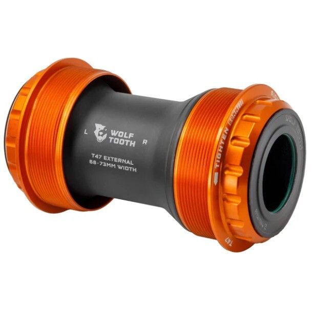 WO-WBB-T47E-24-ORG::0::WO-WBB-T47E-24-ORG::T47 EXTERNAL BB 24MM SHIMANO ORANGE