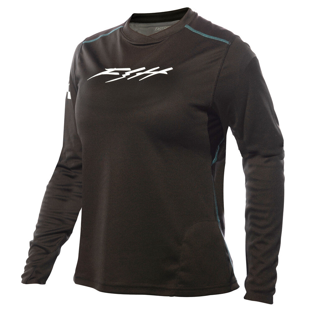 FH-2828-0104::0::FH-2828-0104::#WOMENS RONIN ALLOY LS JERSEY BLACK WXL
