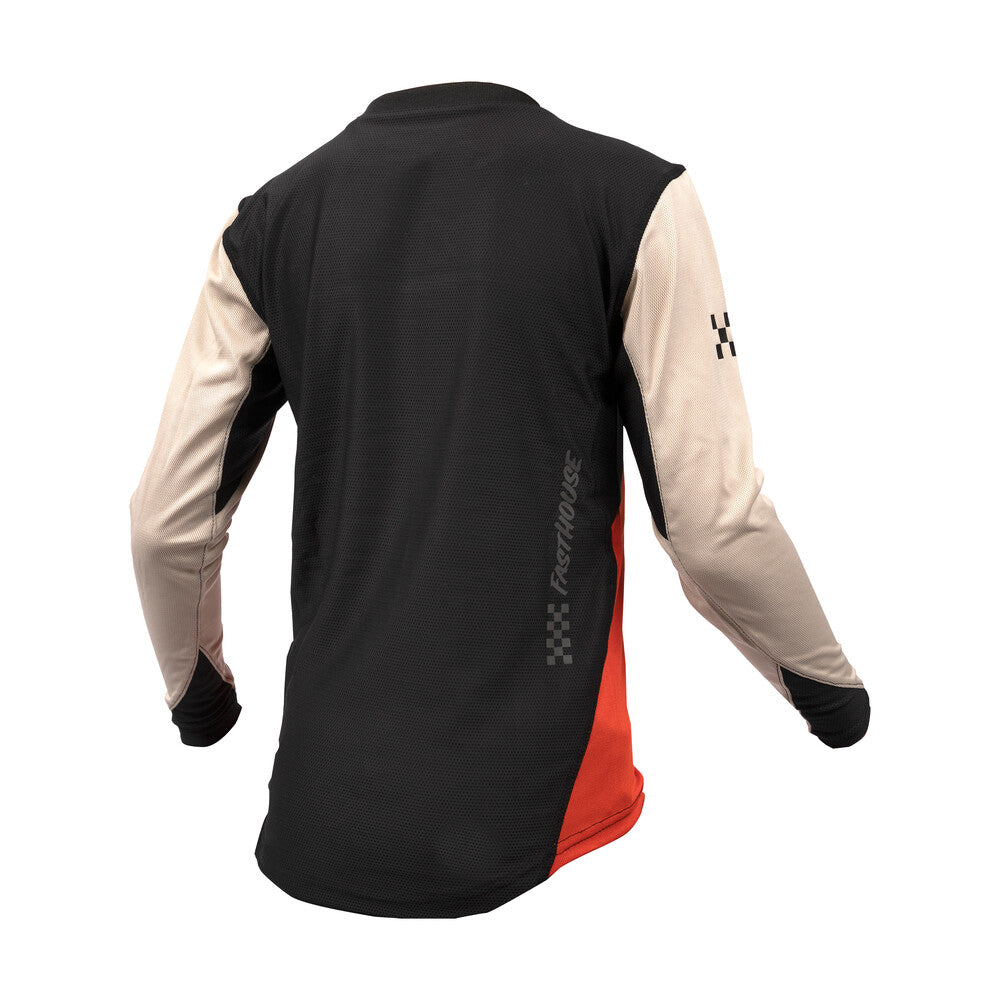 FH-5861-1122::1::FH-5861-1122::#YOUTH SIDEWINDER ALLOY LS JERSEY CREAM/RED YMD