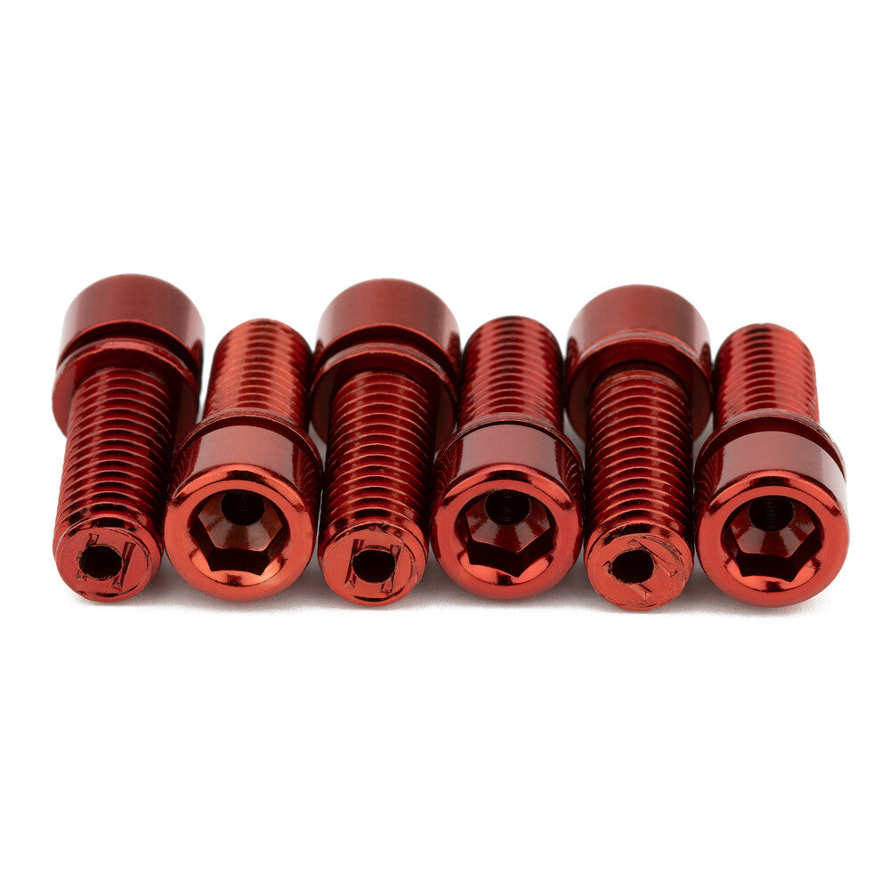 MI-MN2405RED::0::MI-MN2405RED::BOULONS DE POTENCE 23MM ROUGE HOLLOW