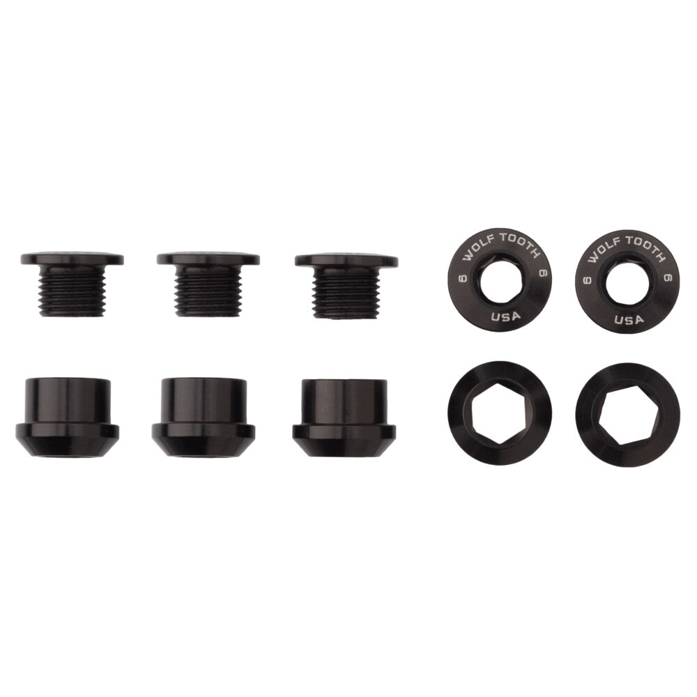 WO-5CBCN06BLK::0::WO-5CBCN06BLK::5 BOULONS POUR 1X - 5 PCS. NOIR 6MM