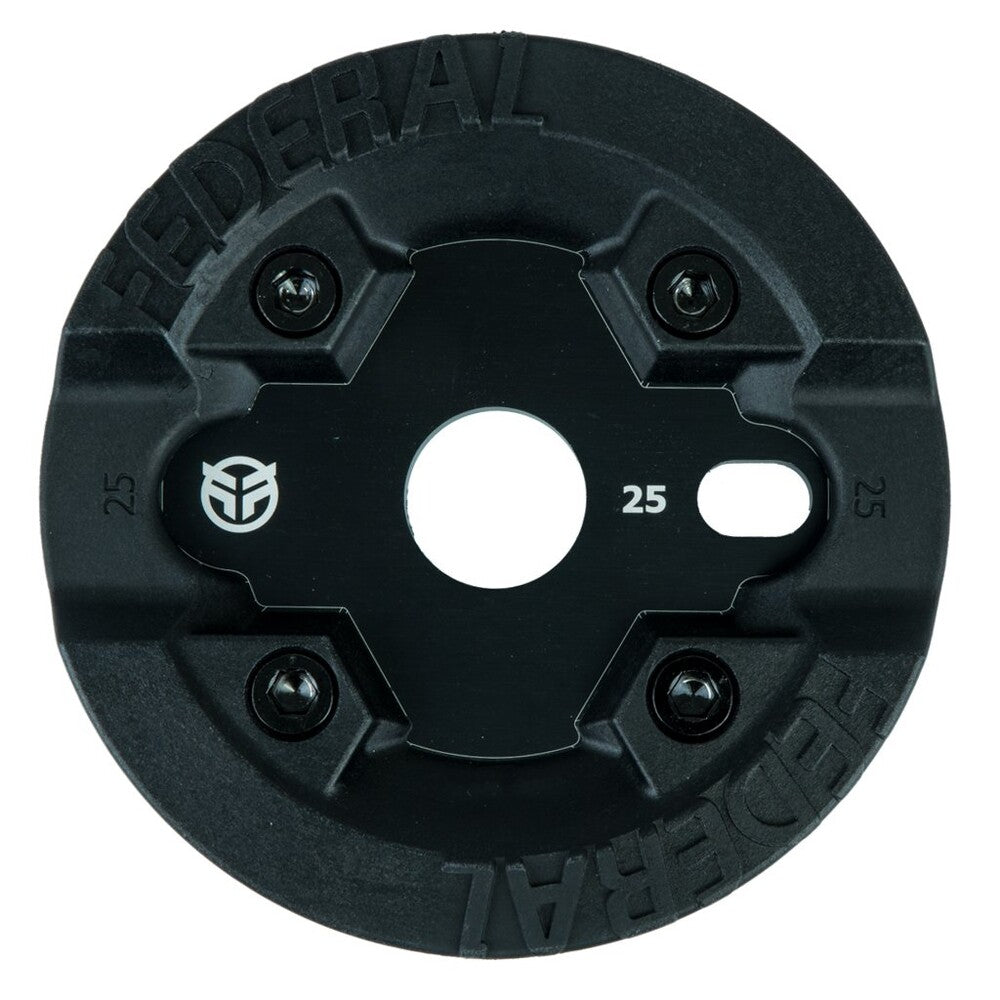 FE-SPFE012-BK1-28T::0::FE-SPFE012-BK1-28T::FEDERAL IMPACT GUARD SPROCKET BLACK 28T