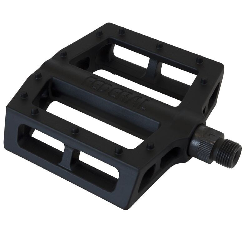 FE-PEFE001-BK1-916::0::FE-PEFE001-BK1-916::FEDERAL CONTACT PLASTIC PEDAL NOIR