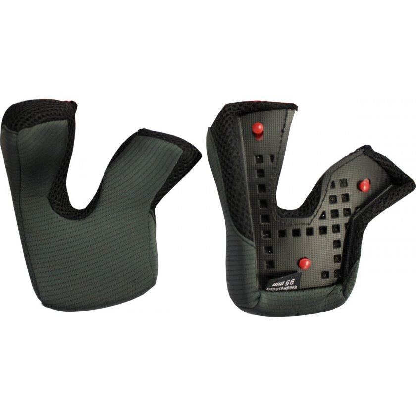 BE-7107070::0::BE-7107070::FULL-9 FUSION CHEEK PADS 45 BLK XS