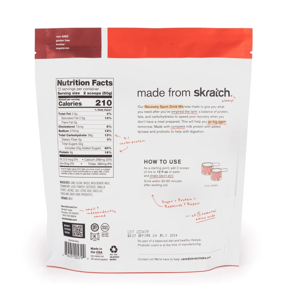 Skratch Labs Recovery