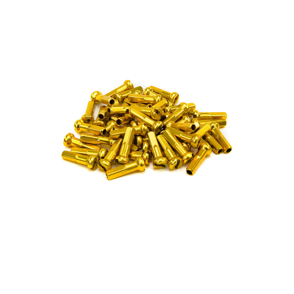 MI-MNSNGLDALUM::0::MI-MNSNGLDALUM::ALUMINUM NIPPLES 14G 40PC OR