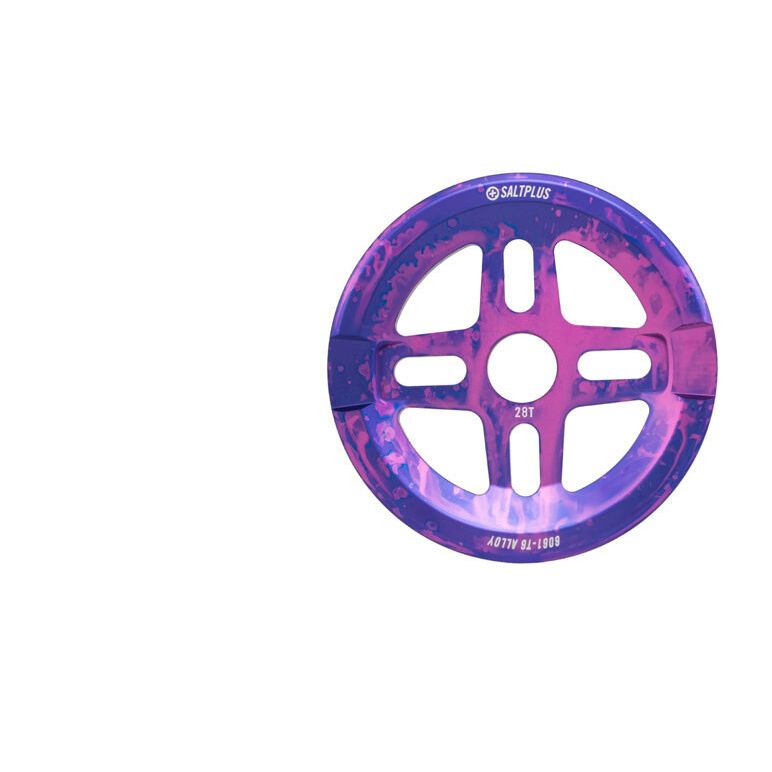 SA-ORIONGRD28NP::0::SA-ORIONGRD28NP::#SALT PLUS ORION 28T SPROCKET W GUARD NEBULA 
