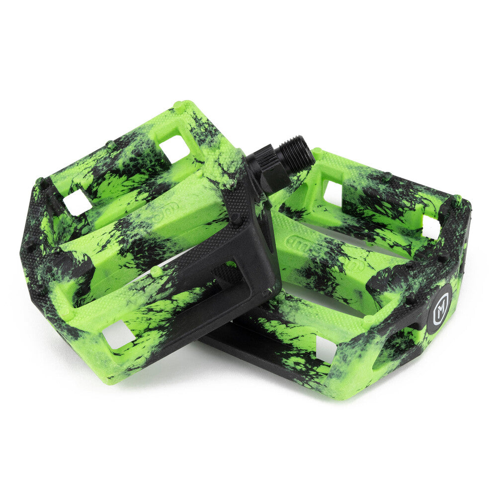 MI-MN4500BLKGR::0::MI-MN4500BLKGR::IMPULSE PEDALES 9/16IN NOIR/VERT SPLASH