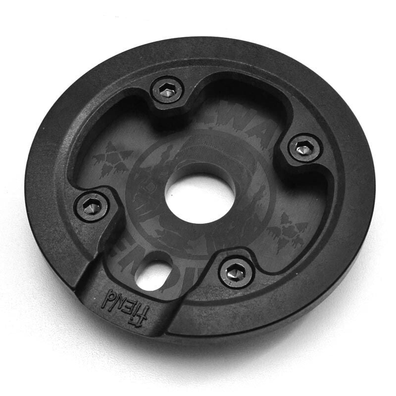 FN-CW-225BLK::0::FN-CW-225BLK::#FIEND REYNOLDS SPROCKET 25T BLACK W/GUARD