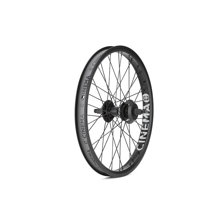 CN-7935BLK::0::CN-7935BLK::888 REAR FREECOASTER WHEEL WITH GUARDS RHD BL