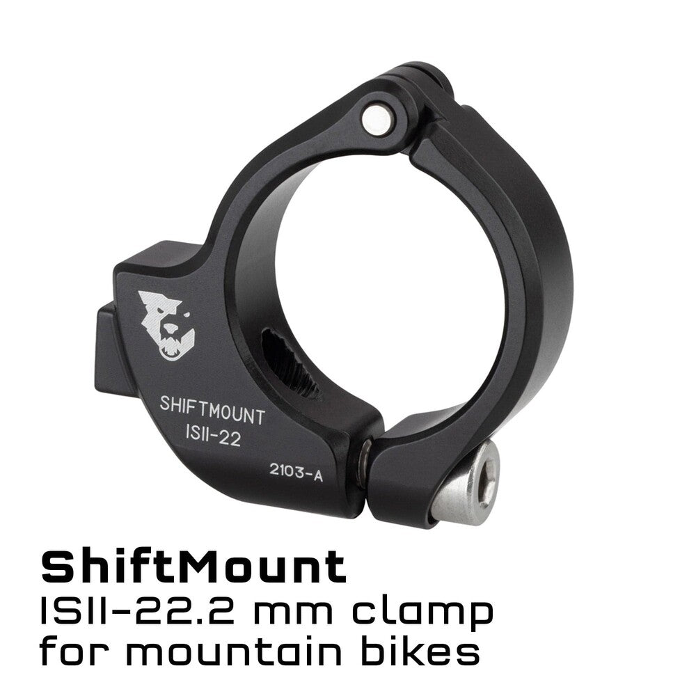WO-SHF-22-ISII::0::WO-SHF-22-ISII::SHIFTMOUNT PINCE 22,2 MM POUR MANETTES I-SPEC II