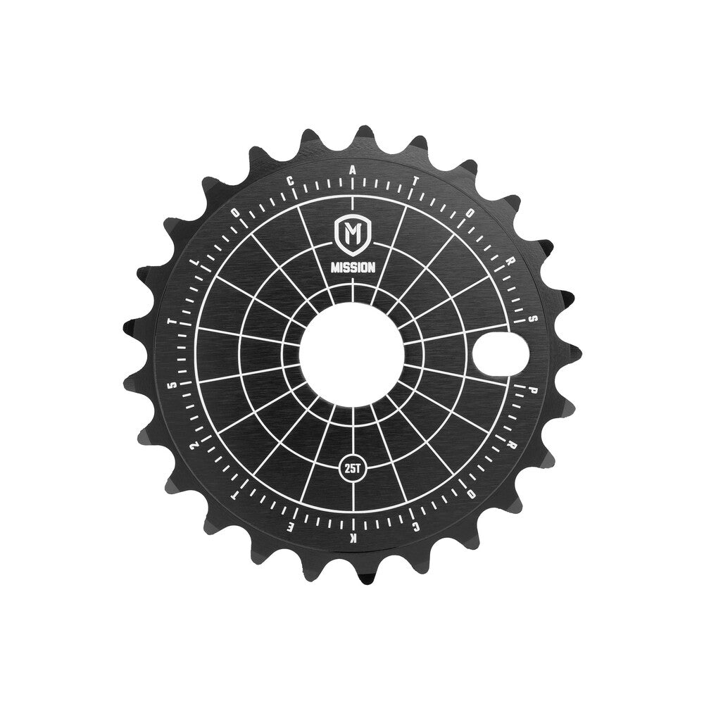 MI-MN8005-25BLK::0::MI-MN8005-25BLK::LOCATOR SPROCKET 25T BLACK