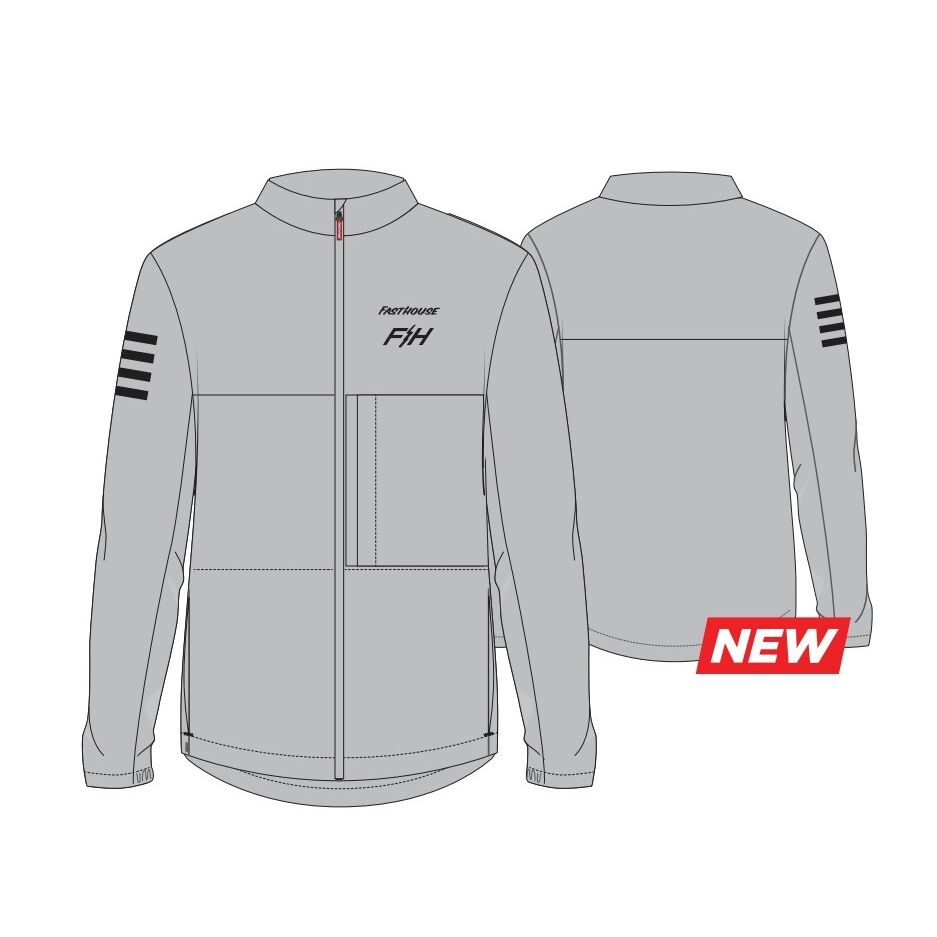 FH-3083-7009::0::FH-3083-7009::#TRACKER PACKABLE WINDBREAKER LIGHT GRAY M