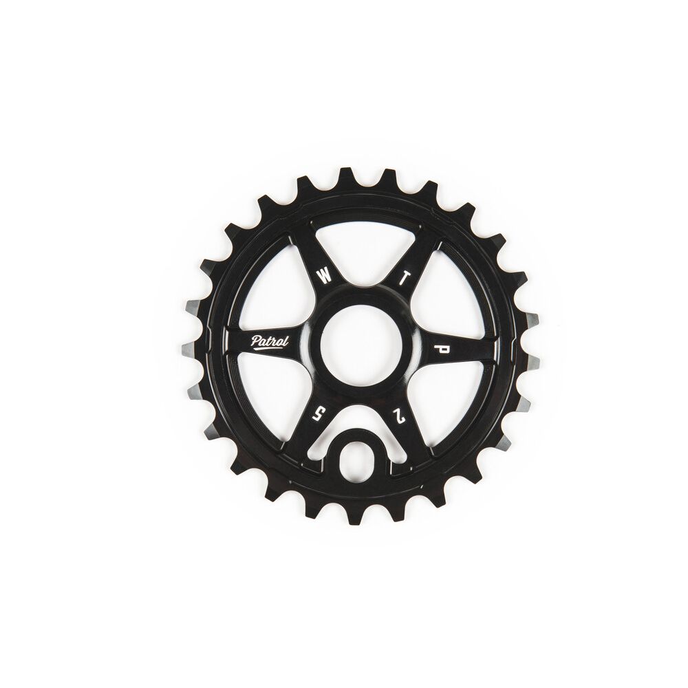 WT-16001020116::0::WT-16001020116::#WTP PATROL SPROCKET 25T BLACK