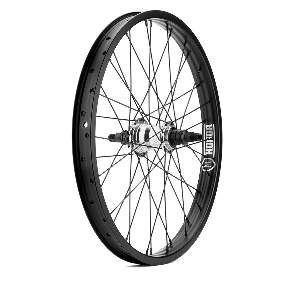 MI-MN7900BLKSLLFT::0::MI-MN7900BLKSLLFT::DEPLOY FREECOASTER WHEEL 36H LHD BLACK/SILVER