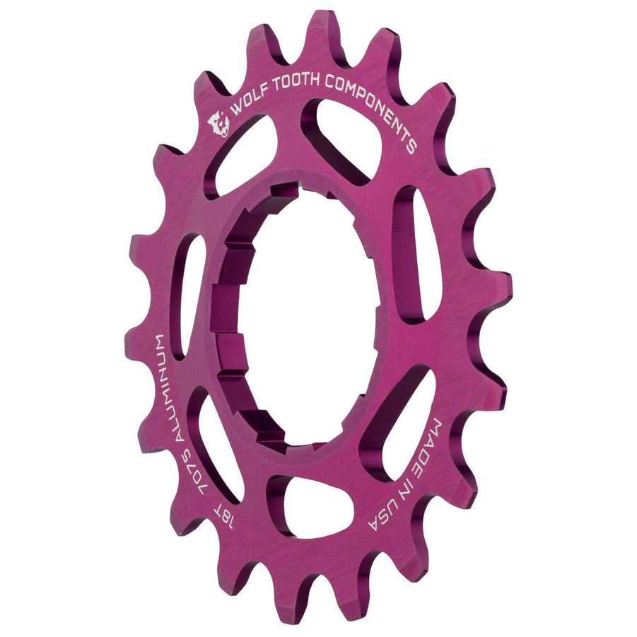 WO-AL-SS-PRP-COG22::0::WO-AL-SS-PRP-COG22::PIGNON EN ALUMINIUM SS VIOLET 22T