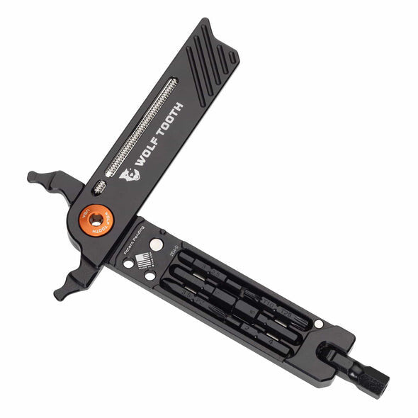WO-8-BIT-BLK-ORG::0::WO-8-BIT-BLK-ORG::#PINCE WOLF TOOTH 8-BIT BOULON ORANGE