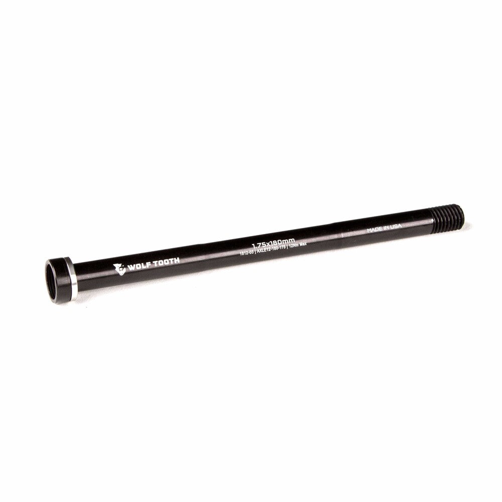 WO-AXLE12-180-175::0::WO-AXLE12-180-175::WOLF TOOTH "THRU AXLE" ARRIÈRE 1.75 X 180MM