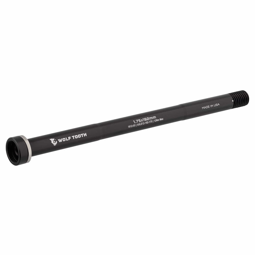 WO-AXLE12-192-175::0::WO-AXLE12-192-175::WOLF TOOTH "THRU AXLE" ARRIÈRE 1.75 X 192MM