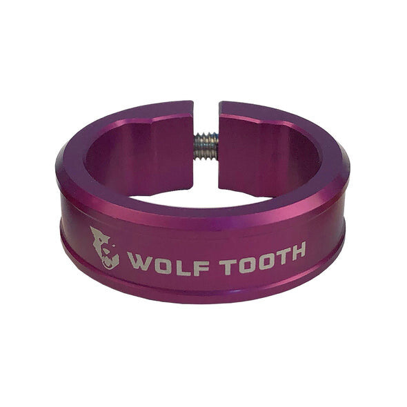 WO-LCK-CLMP-PRP::0::WO-LCK-CLMP-PRP::#ECHO LOCKON GRIP COLLAR SING. CLMP W BOLT PURPL