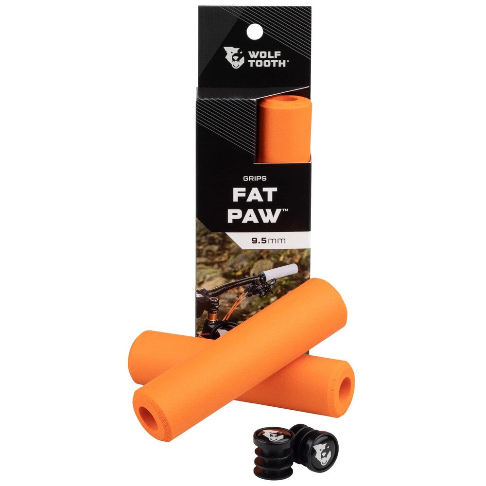 WO-FATPAWGRIP-ORG::0::WO-FATPAWGRIP-ORG::POIGNÉES FAT PAW 9,5 MM ORANGE