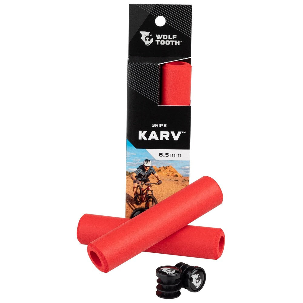 WO-KARV-RED::0::WO-KARV-RED::POIGNÉES KARV 6.5MM ROUGE