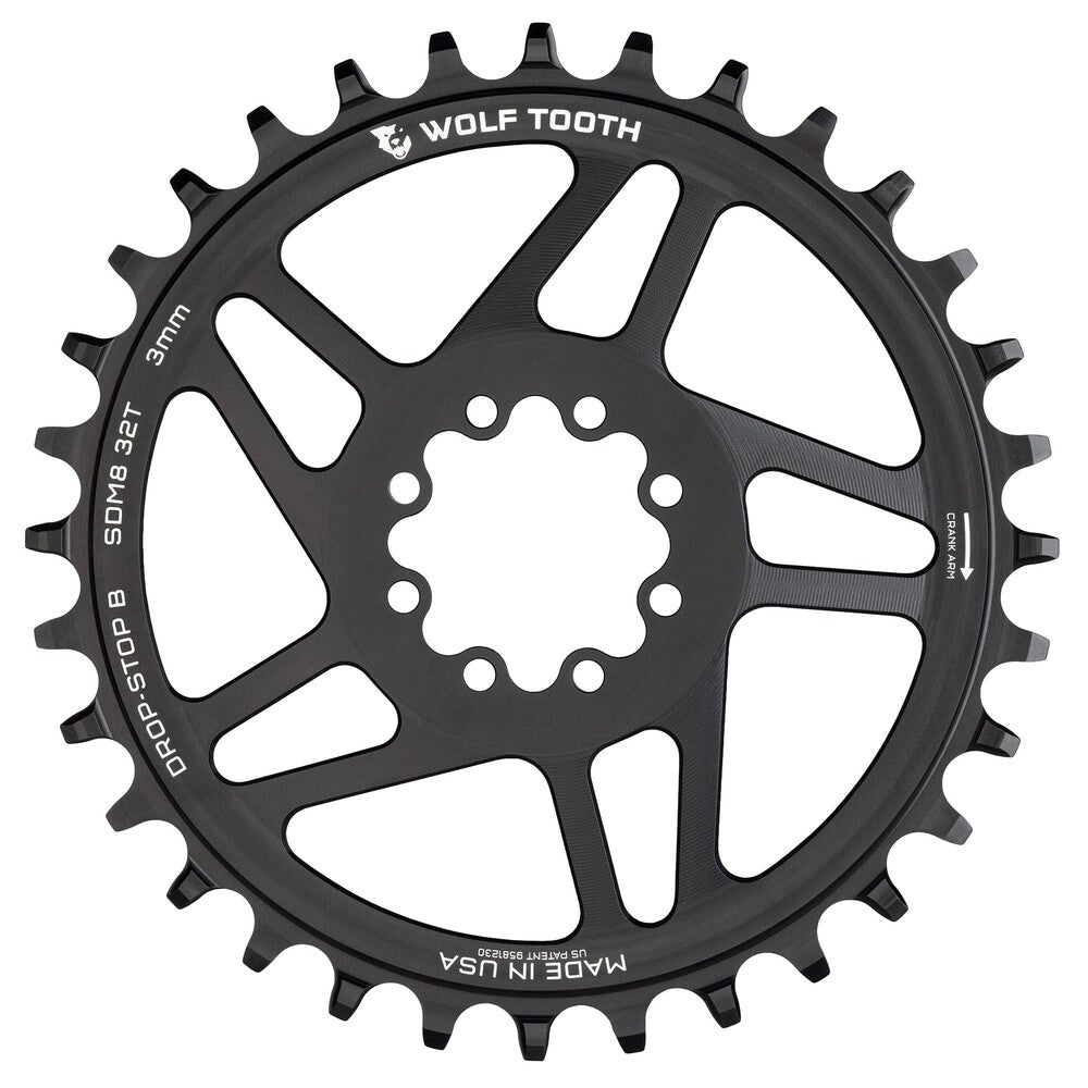 WO-SDM8-30::0::WO-SDM8-30::PLATEAU À MONTAGE DIRECT POUR SRAM 8-BOLT 30T