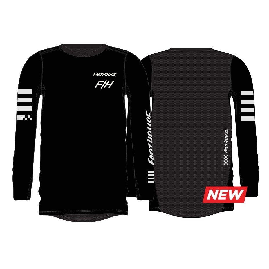 FH-5839-0022::0::FH-5839-0022::#YOUTH ALLOY RALLY LS JERSEY BLACK YMD
