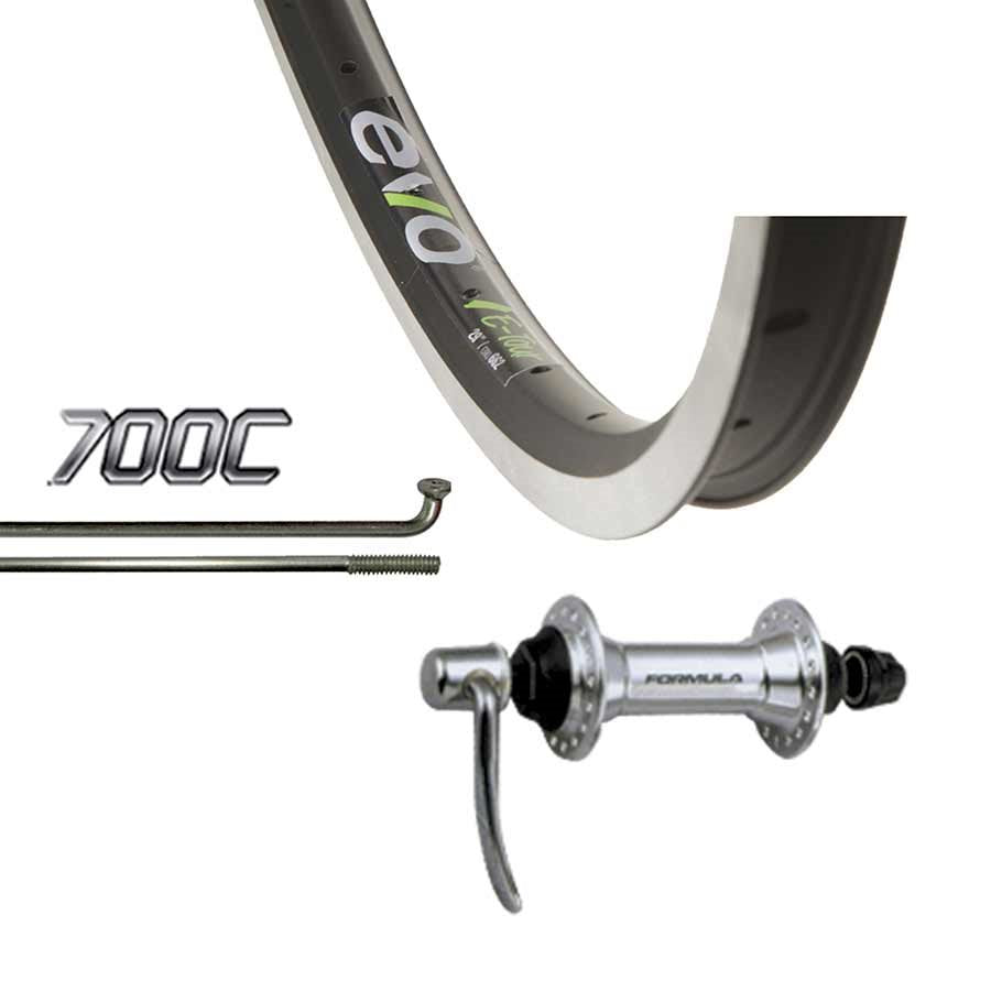 Trekking - 700C - Evo Tour 19 Noir/Stainless