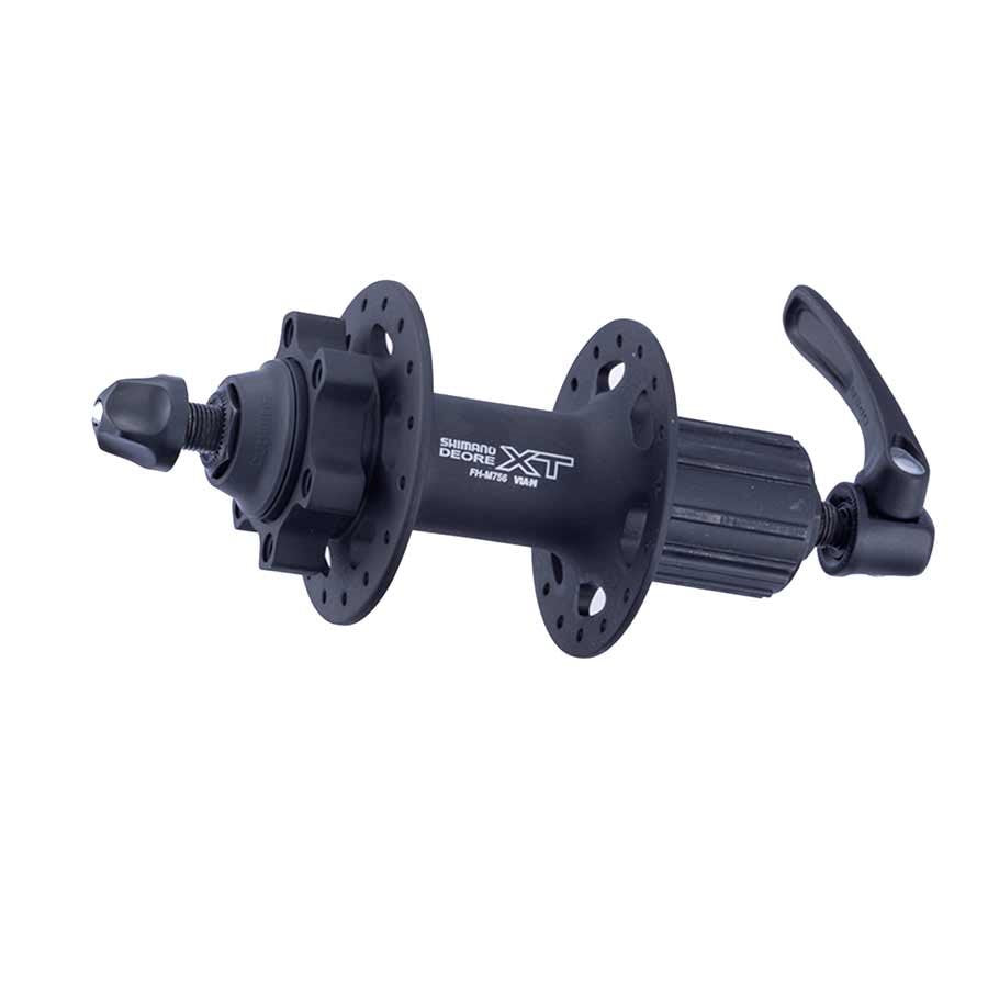 Shimano, Deore XT FH-M756, Moyeu à disque arrière, 32T, 6 boulons, 135mm, QR, Noir