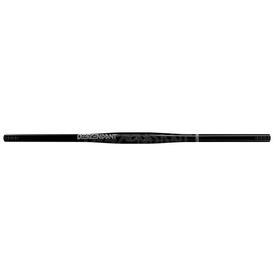 Truvativ, Descendent Carbon, Guidon droit, Prise.: 31.8mm, Largeur: 750mm, Élev.: 0mm, Noir