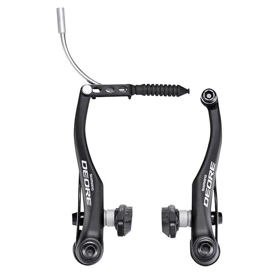 Shimano, Deore BR-T610, Deore BR-T610, Frein à tirage linéaire, Avant, Avec patins S70C, Noir