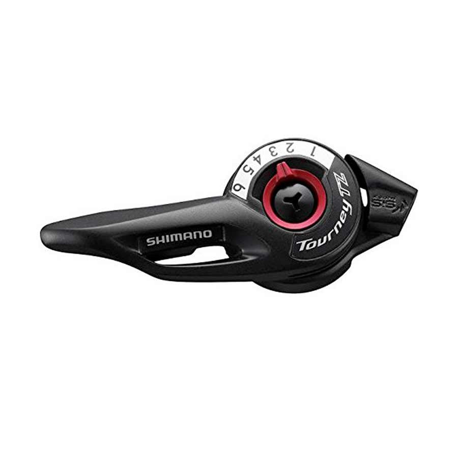 Shimano, SL-TZ500, Leviers de vitesses au pouce, Vitesses: 6, Noir