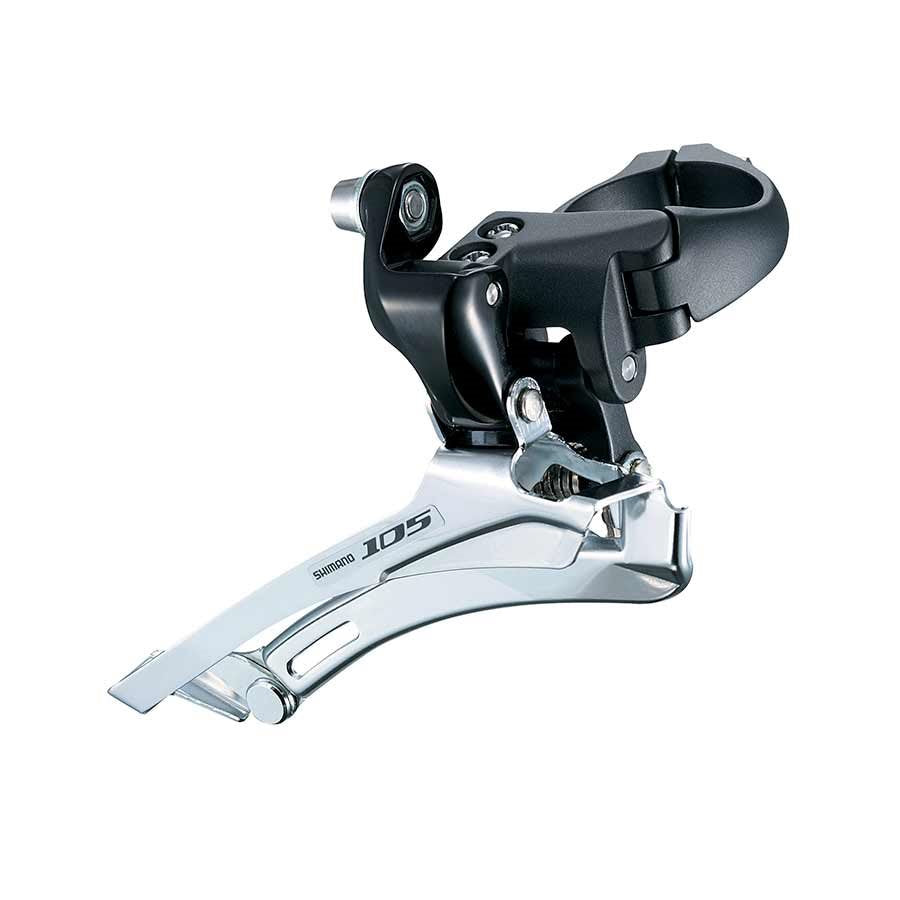 Shimano, 105 FD-5700-L, Dérailleur avant, 2x10vit., Down Swing, Down pull, Collet 34.9mm, Noir