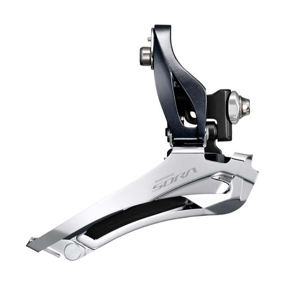 Shimano, Sora FD-R3000, Dérailleur avant, 2x9 sp., Down Swing, Down Pull, Brasé