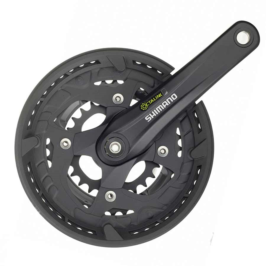 Shimano, FC-T4010, Pédalier, 9 vit, 175mm, 22/32/44D, avec GC, BCD:64/104, Octalink, 68mm, 50mm, Noir