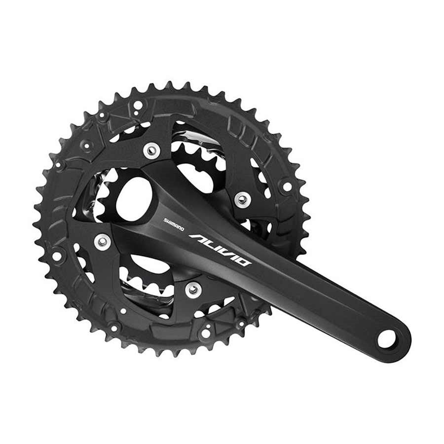 Shimano, Alivio FC-T4060, Pédalier, Vitesses: 9, Axe: 24mm, BCD: 64/104, 22/32/44, Hollowtech II, 170mm, Noir, MTB