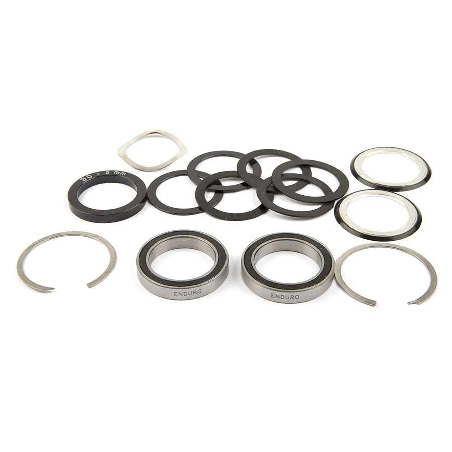 Enduro Standard, Roulements en acier, BB30, Avec rondelles et joints toriques