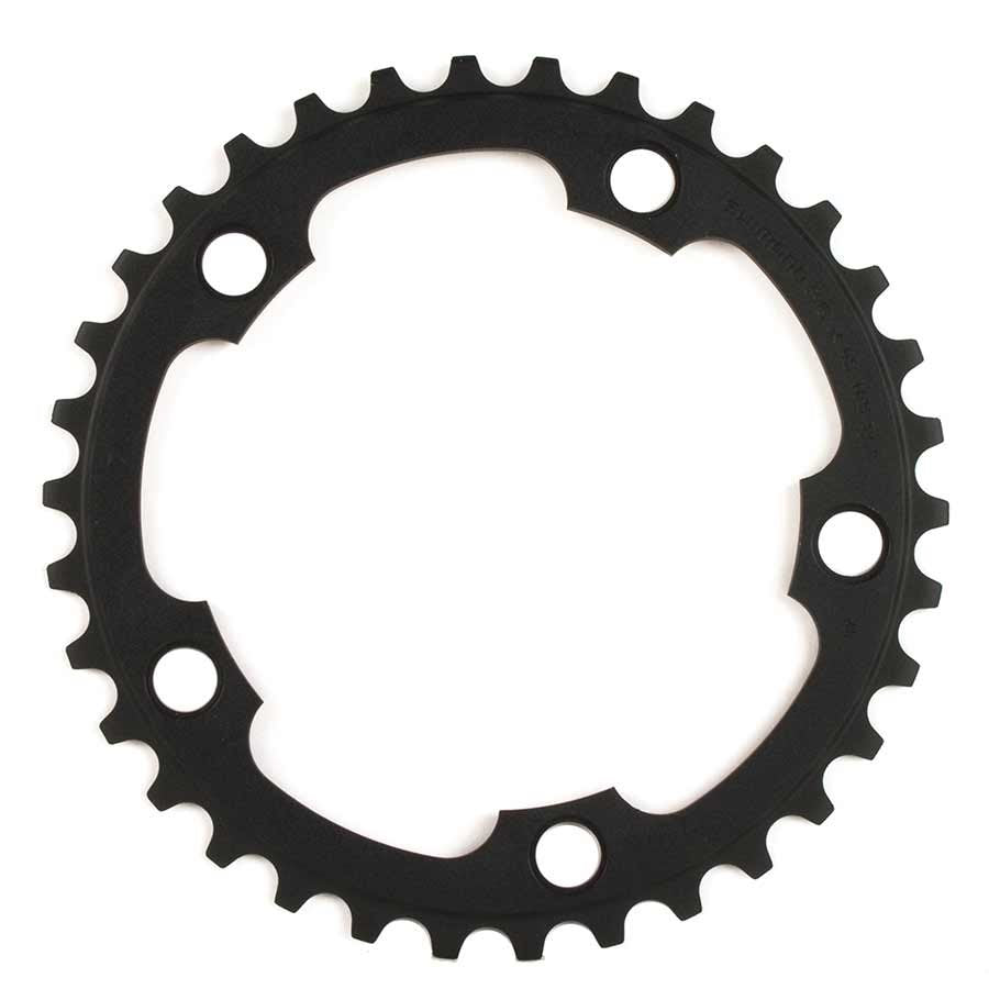 Shimano, Y1M534030, 34D, 10vit., BCD: 110mm, 5 Boulons, 105 FC-5750, Plateau Centre, Pour Pour 50D, Aluminium, Noir