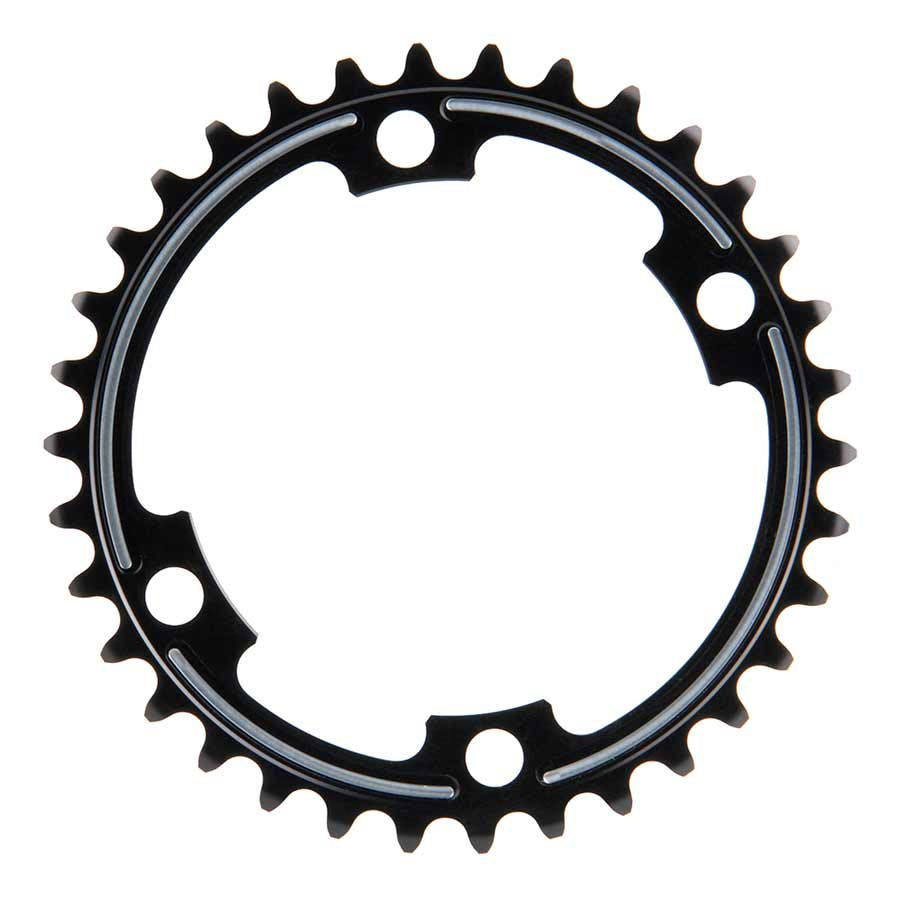 Shimano, Y1N234000, 34D, 11vit., BCD: 110mm, 4 Boulons, Dura Ace FC-9000, Plateau Intérieur, Pour MA pour 50D, Aluminium, Argent