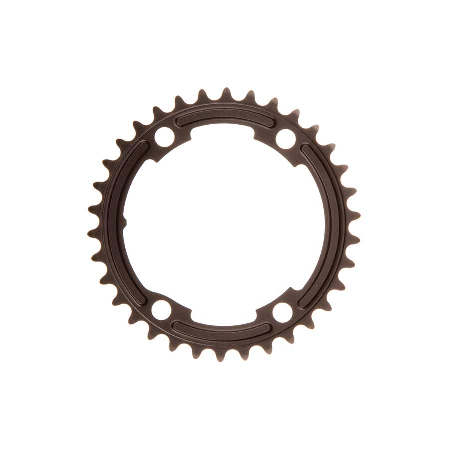 Shimano, 105 FC-R7000, Plateau, Dents: 34, Vitesses: 11, BCD: 110, Boulons: 4, Intérieur, Aluminium, Noir, Y1WV34000