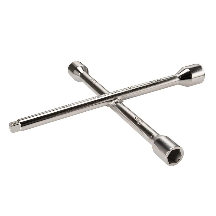 Park Tool, MQ-1, Clé en croix métrique, 15mm, 17mm, 19mm et prise 3/8'