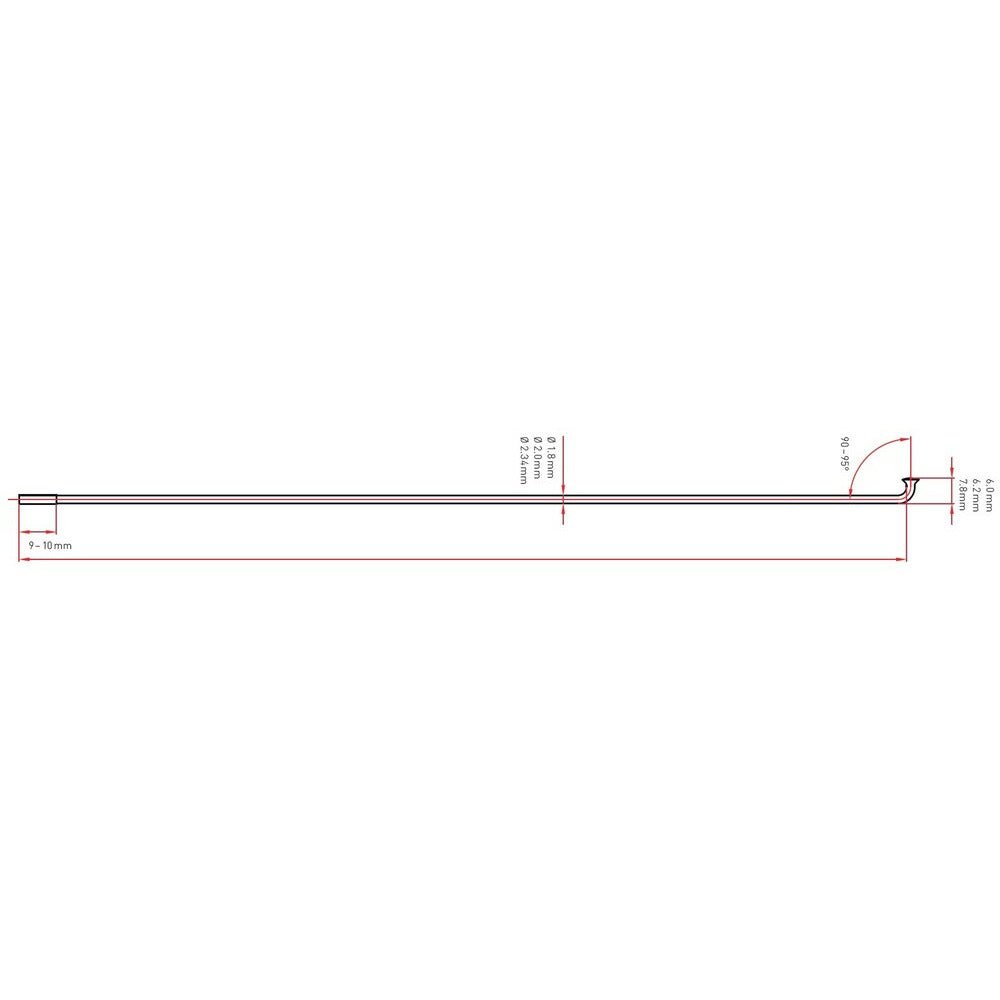 Spoke Champ JBEND 2.0 292 mm
