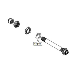 Shimano HB-M975 axe avant